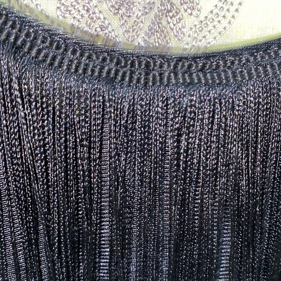 CALIFORNIA COSTUMES FRINGE “ROARING 20’S-STYLE” SLEEVELESS DRESS SZ 3X BOACK - Picture 9 of 11